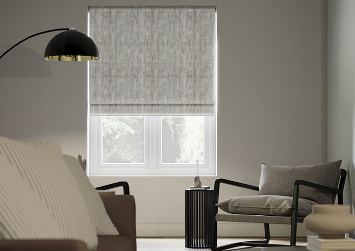 Laura Ashley Whinfell, Dove - Twist&Fit Roman Blind - Image 3